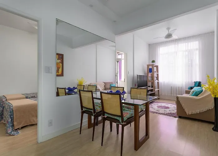 Perfeito 2 Quartos A Pe Praia De Copacabana, Wifi, Ar, Lavanderia E Cozinha Completa