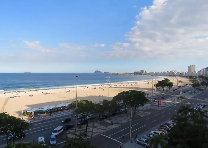 Pineapples ATL702 - Apartamento 3 quarto com vista para a praia de Copacabana