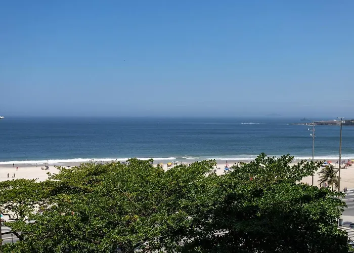 Pineapples BI701 - Apartamento 2 quartos em Copacabana com vista para o mar à 50m da praia