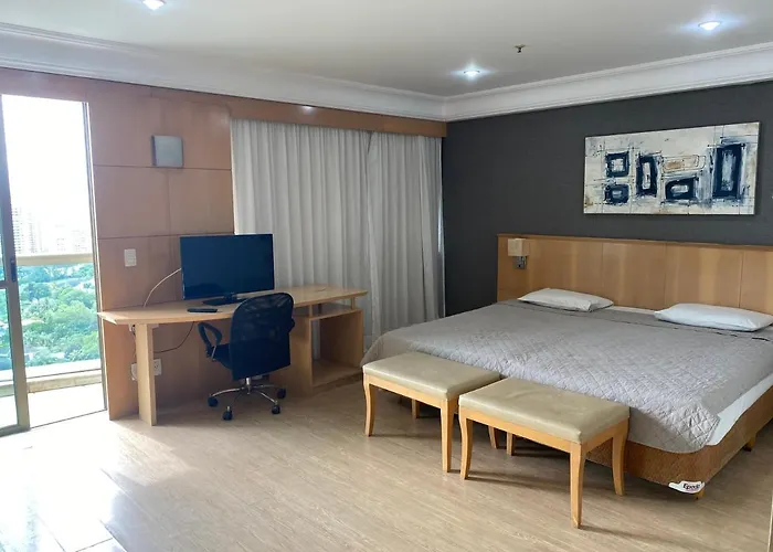 Lindo Flat próximo à praia