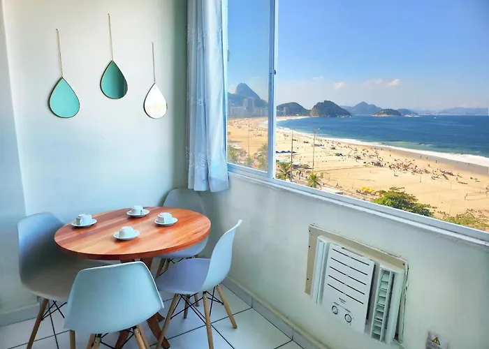 Apto Vista Completa Da Praia De Copacabana Tc803