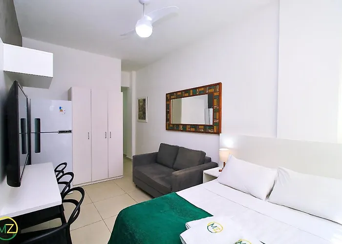 Studio Silencioso Para 4 Pessoas Em Ipanema
