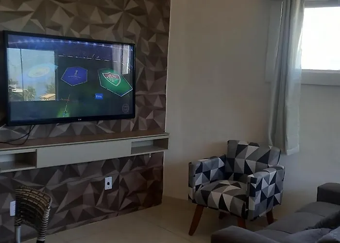Apartamento dúplex com vista mar