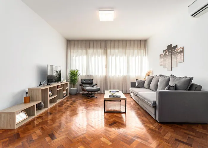 Unhotel - Charmoso Apartamento Temporada Com 3 Quartos Em Copacabana