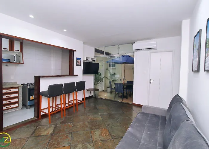 Lindo Sala E Quarto, Pe Na Areia Em Ipanema