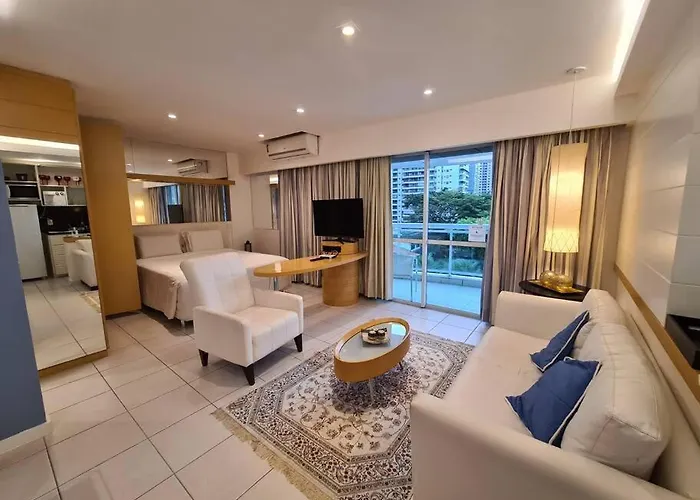 Flat No Paradiso All Suites - Barra Da Tijuca,Rj