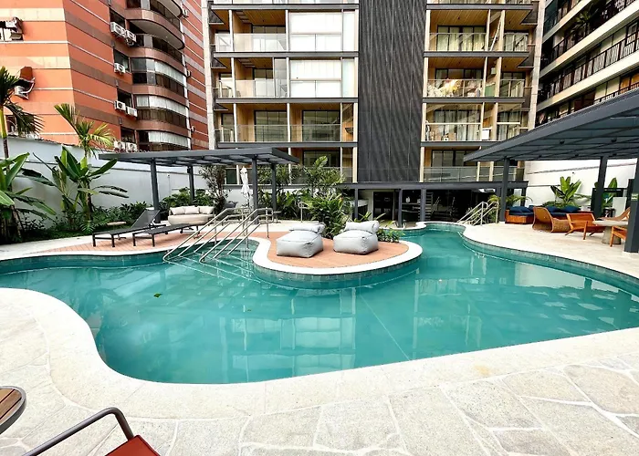 Studio Leblon - Vista Cristo, Piscina E Academia.