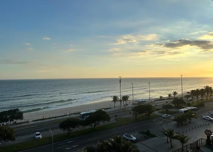 Flat Relaxante Frente A Praia