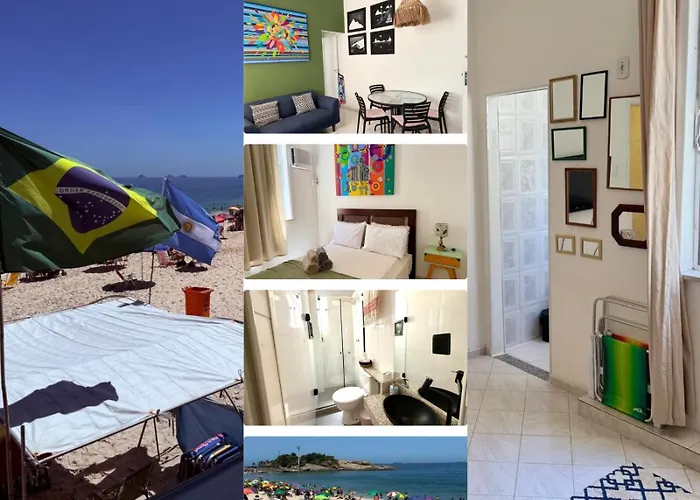Charming Studio 1 Block From Ipanema Beach