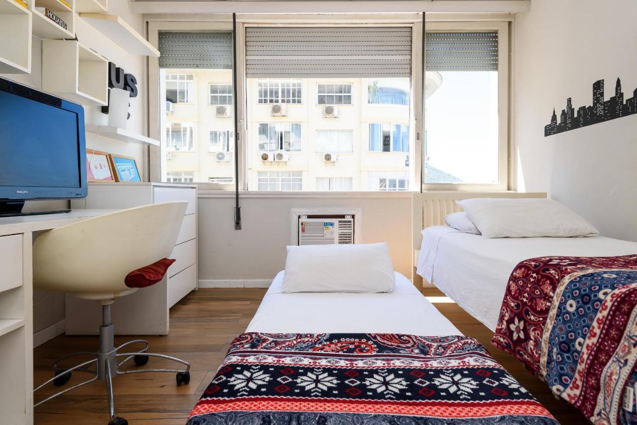 Apartamento Besthostrio - Vista Espetacular Copacabana *
