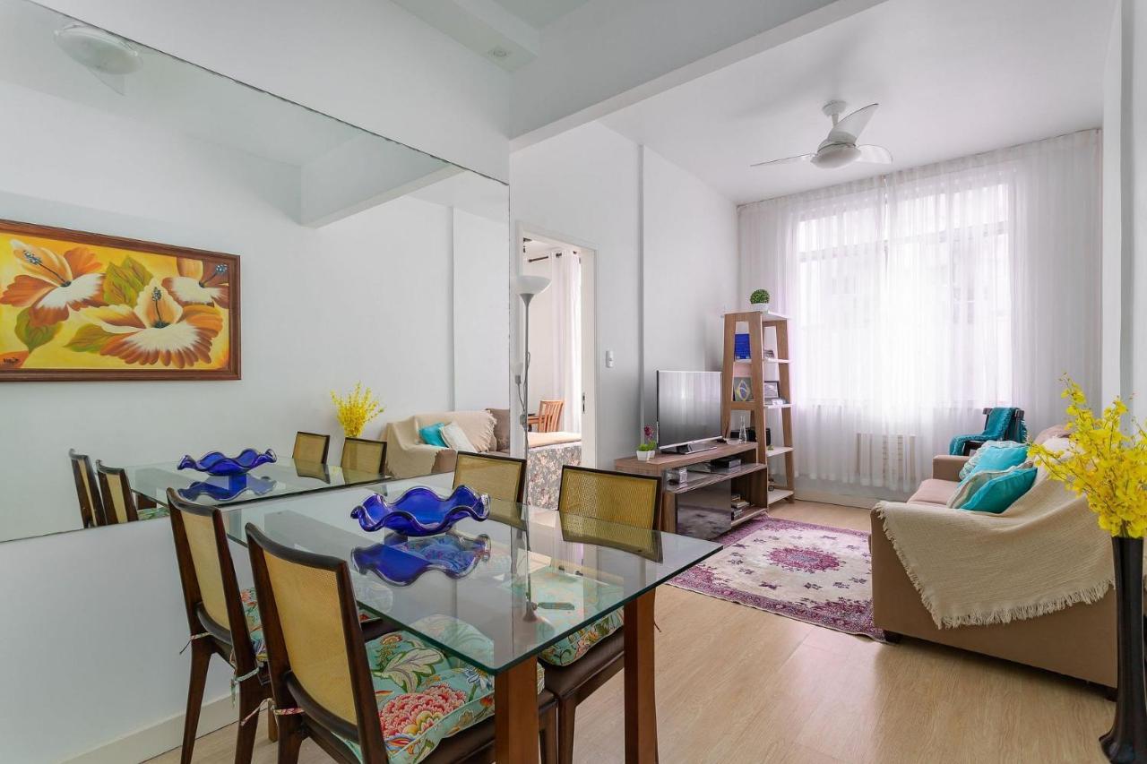Perfeito 2 Quartos A Pe De Copacabana, Wifi, Ar, Lavanderia E Cozinha Completa Rio de Janeiro