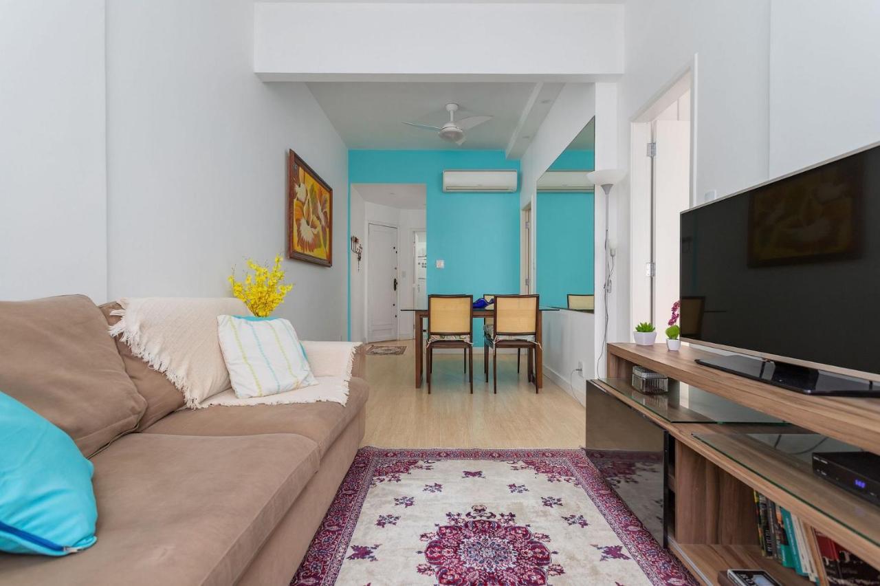 Perfeito 2 Quartos A Pe De Copacabana, Wifi, Ar, Lavanderia E Cozinha Completa Rio de Janeiro