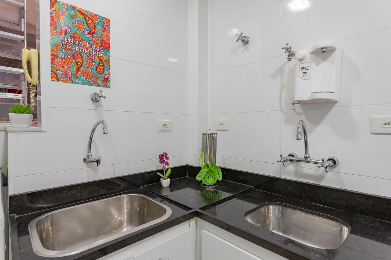 Apartment Perfeito 2 Quartos A Pe De Copacabana, Wifi, Ar, Lavanderia E Cozinha Completa *
