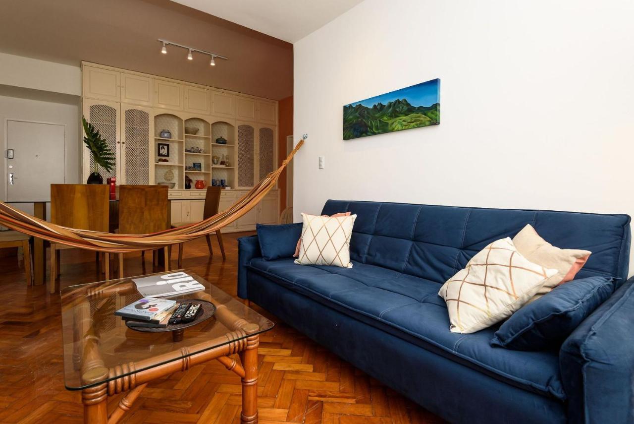 Apartment 3/4 No Leblon A 200 Metros Da Praia *
