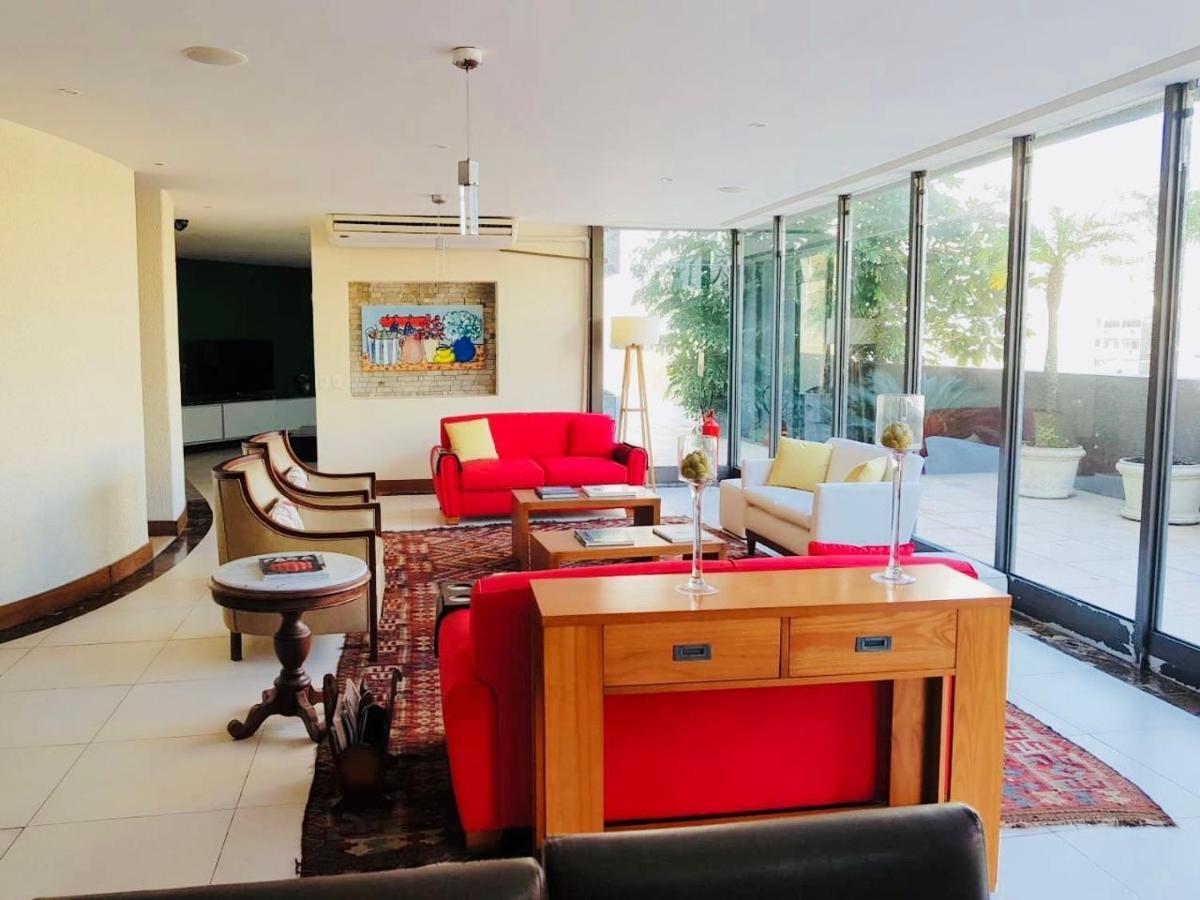 Leblon De 2 Quartos Com Vista Do Mar, Piscina, Sauna E Garagem *
