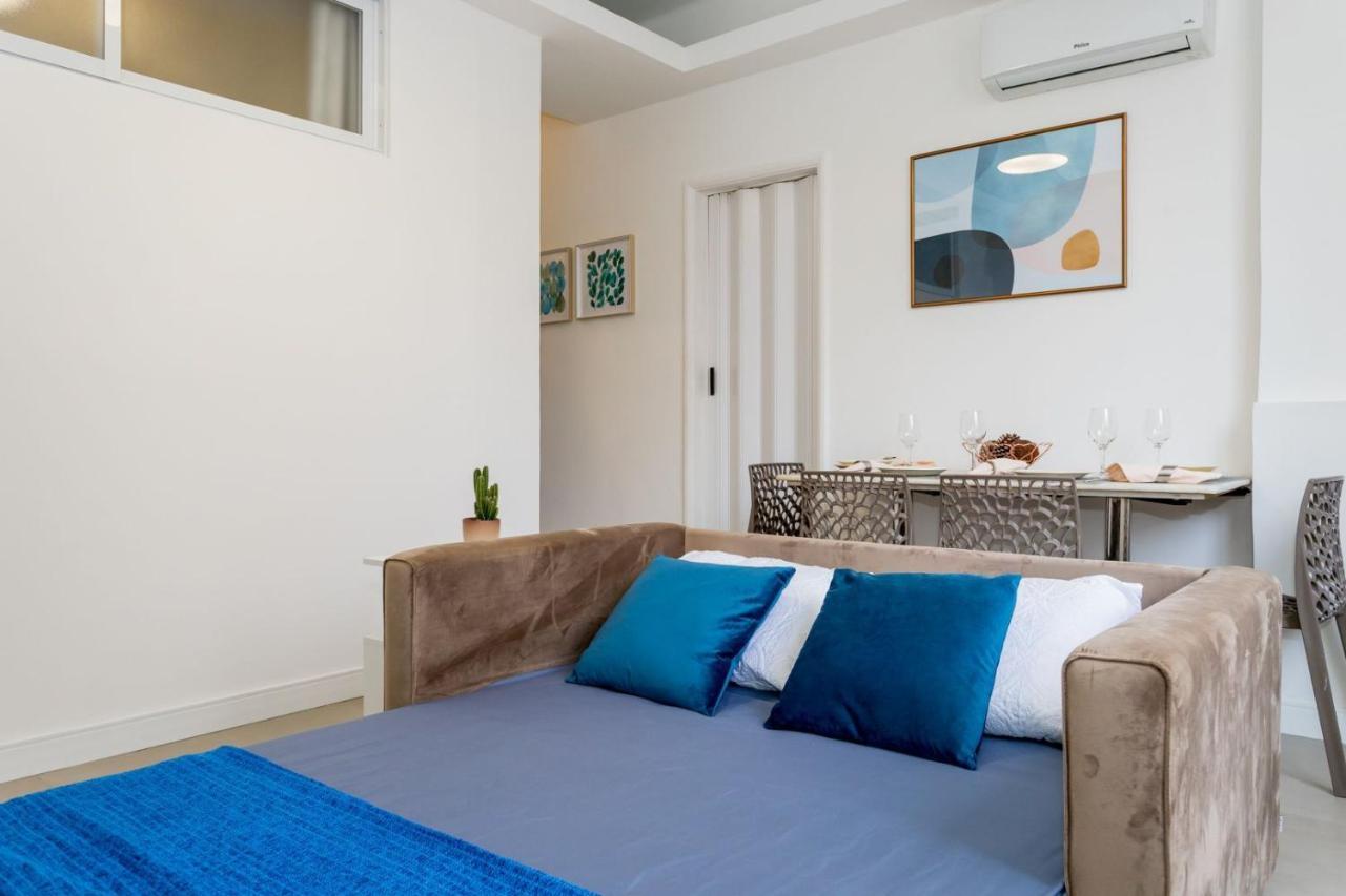 Apartamento Relax Em Copacabana, E Sala, 150 Mt Da Praia, Cozinha, Maq De Lavar Roupa E Ar *