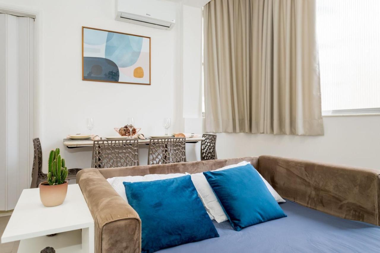Relax Em Copacabana, E Sala, 150 Mt Da Praia, Cozinha, Maq De Lavar Roupa E Ar Apartamento *