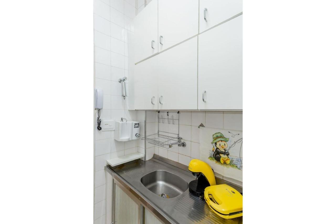 Apartamento Relax Em Copacabana, E Sala, 150 Mt Da Praia, Cozinha, Maq De Lavar Roupa E Ar *