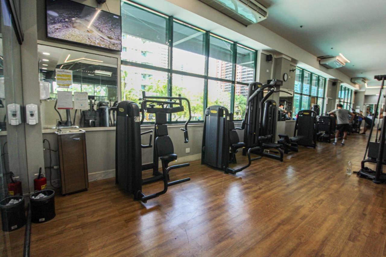 Apartment Barra Da Tijuca - 508 - De Frente Para Maravilhosa Piscina - Estacionamento Gratuito - Academia Comphania Atletica - Balsa Para Praia Gratis - Microondas - Geladeira Grande - Recepcao 24Horas - Wi-Fi - Com Pia