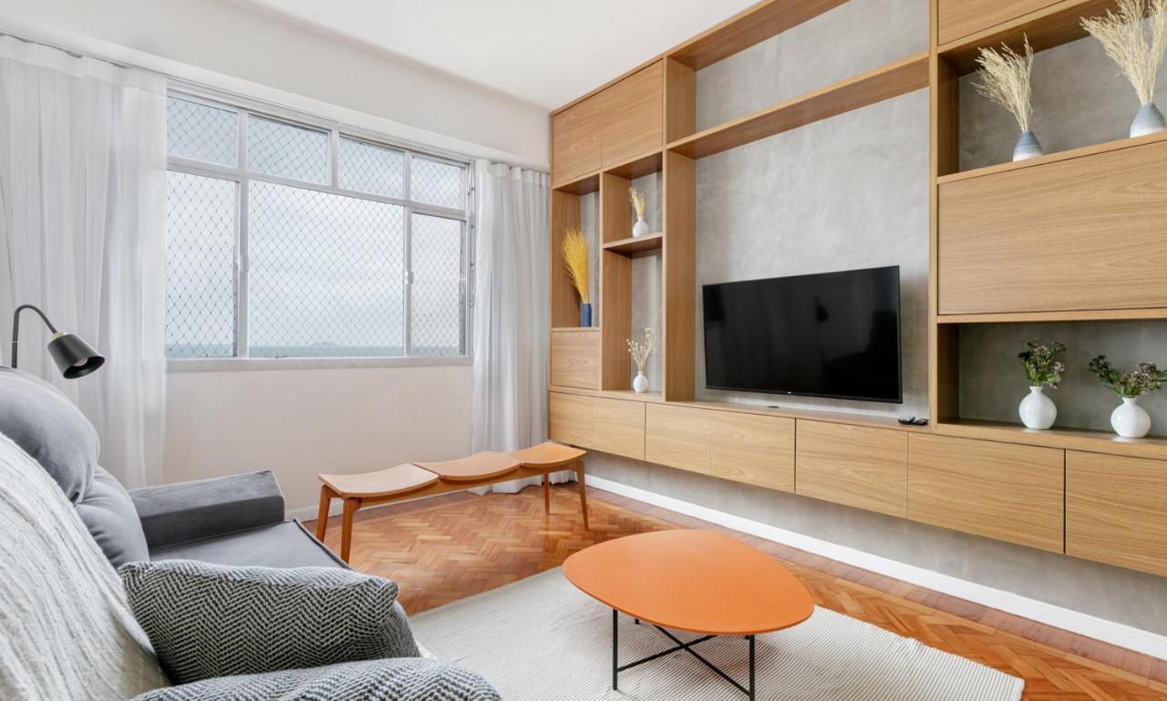Apartamento Tabas Super Luxuoso Frente Mar Em Copa Cp0010 *