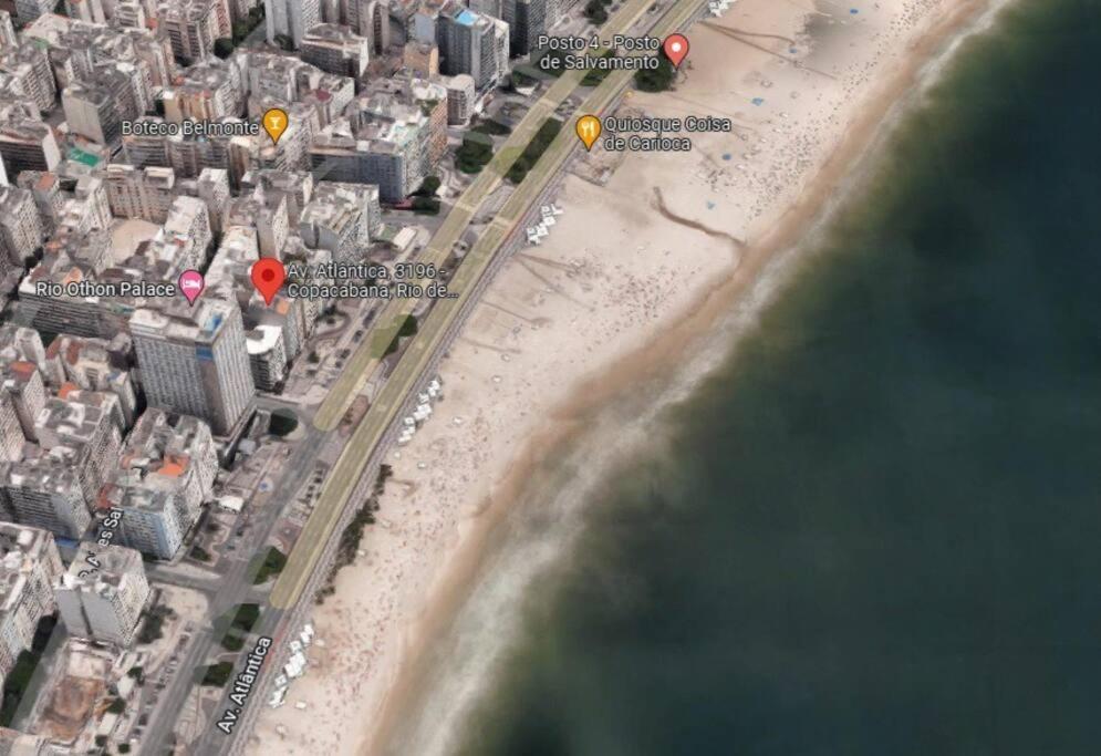 Apartment Av Atlantica - Terreo - Ao Lado Do Othon Palace Rio de Janeiro