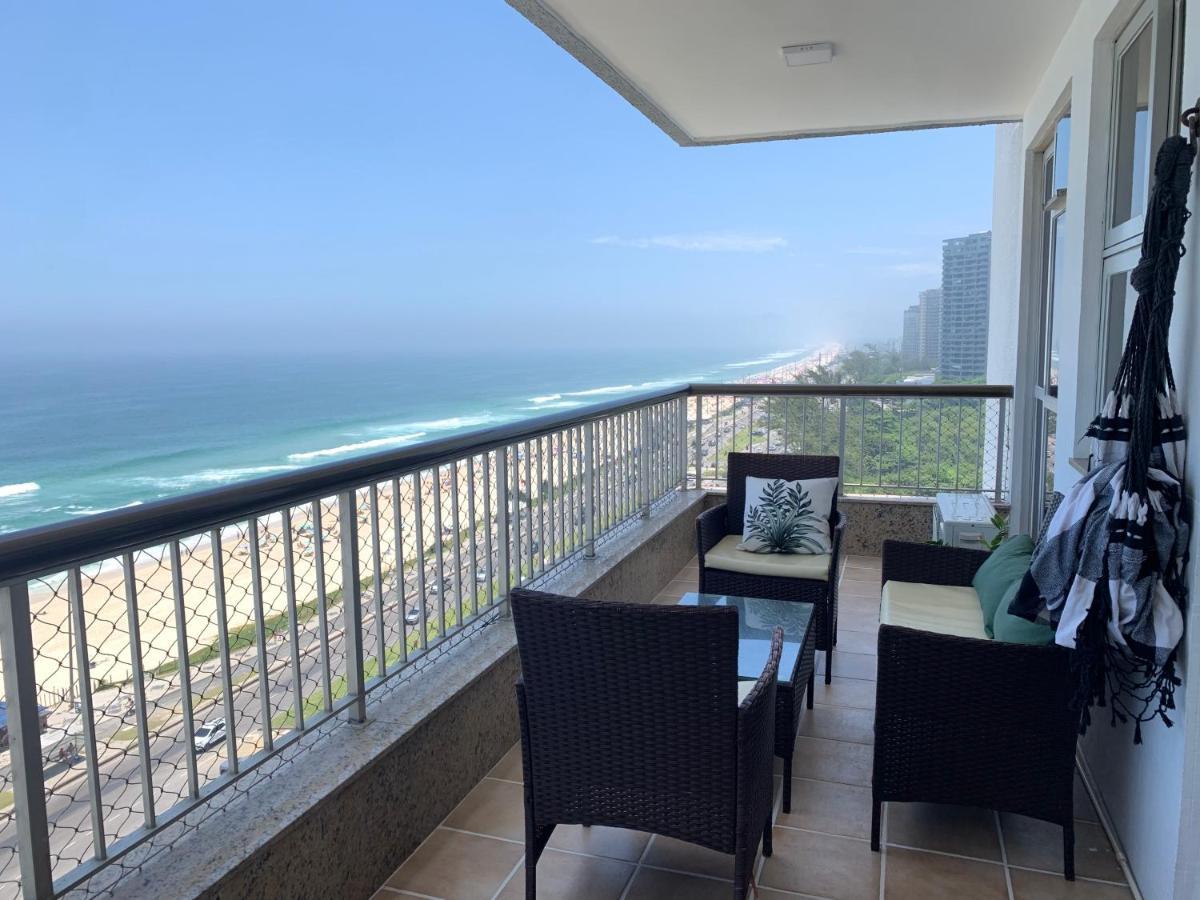 Em Frente A Da Barra Da Tijuca, Vista Total O Mar Apartamento