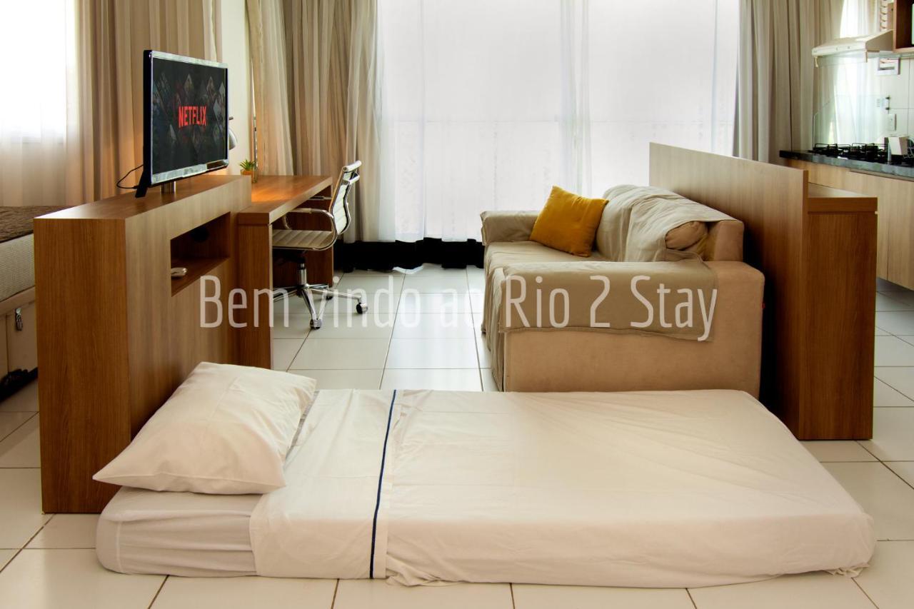 Apartamento 4 Verano Flat Com Garagem, Wi-fi E Cozinha *