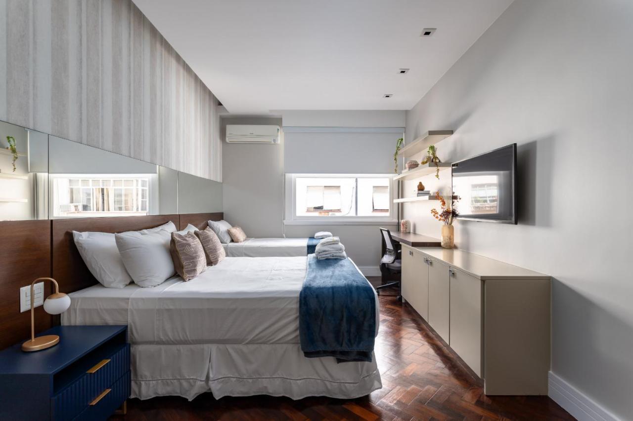 Apartamento Maravilha Em Copacabana - Adequado Familias - Nsc605 Z4 *