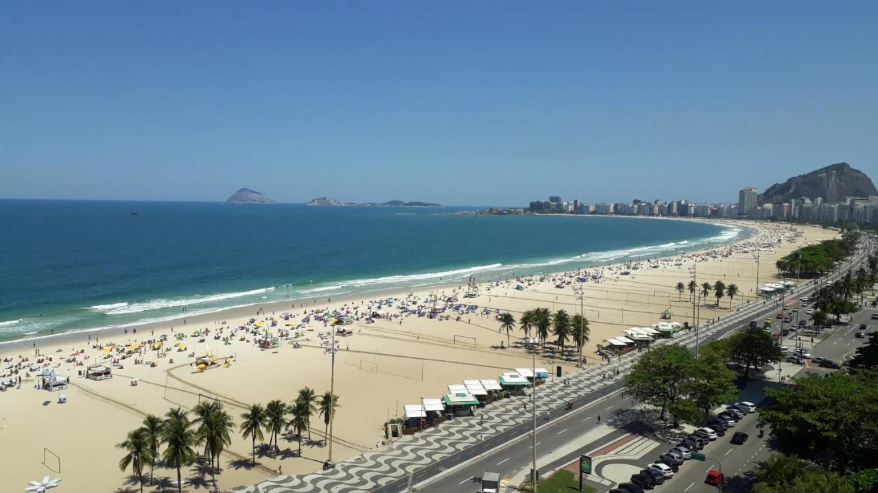 Apartamento Excelente 3 Quartos Copacabana Frente Mar Com Vista Mar Da Sala E De Todos Os Quartos *
