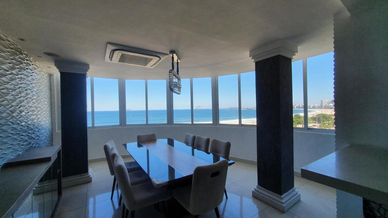 Excelente 3 Quartos Copacabana Frente Mar Com Vista Mar Da Sala E De Todos Os Quartos *