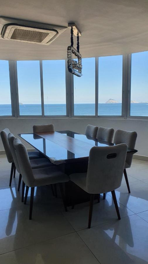 Excelente 3 Quartos Copacabana Frente Mar Com Vista Mar Da Sala E De Todos Os Quartos Apartamento *