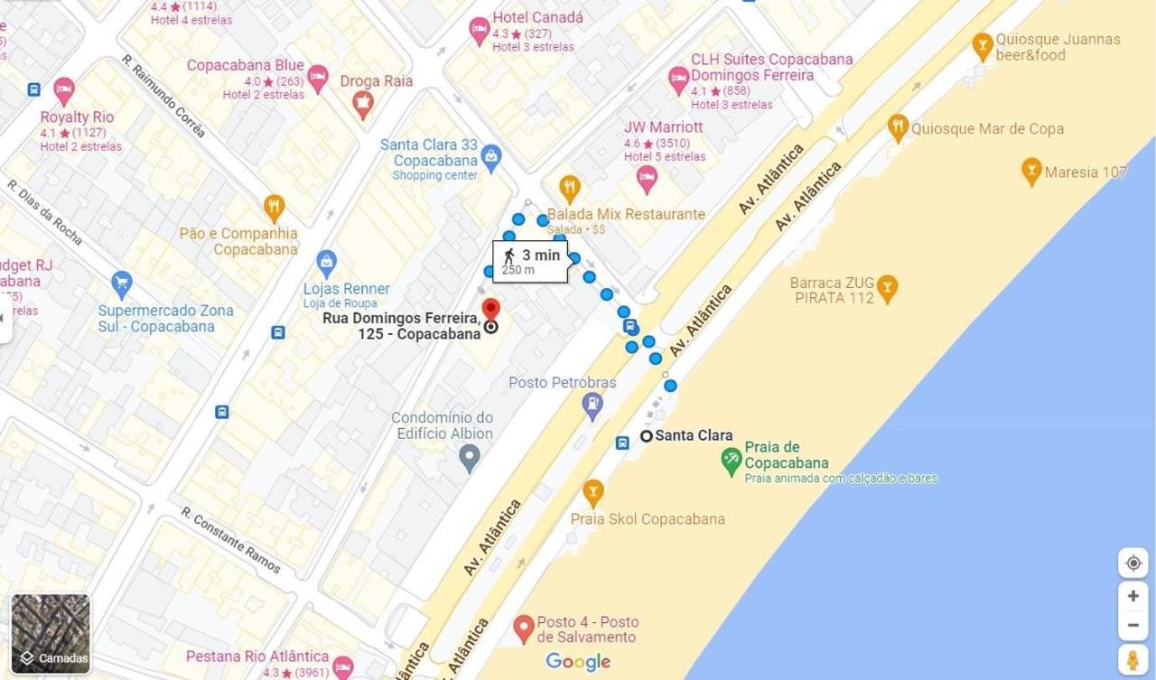 M10 - Apto A 3 Minutos Da De Copacabana Apartamento Rio de Janeiro