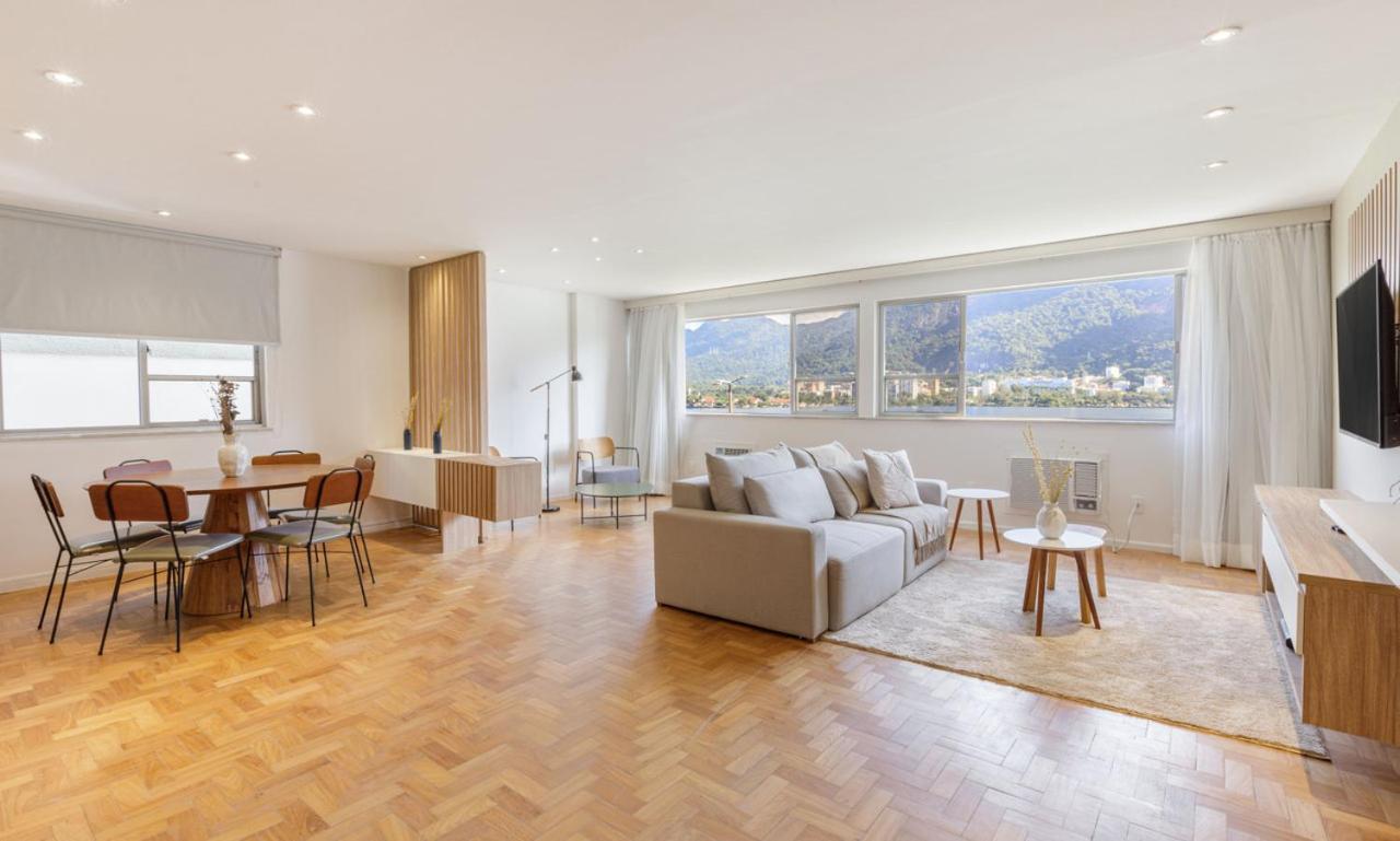 Apartamento Tabas - Lindo Ape 4 Quartos Na Lagoa Rj - Lg0001