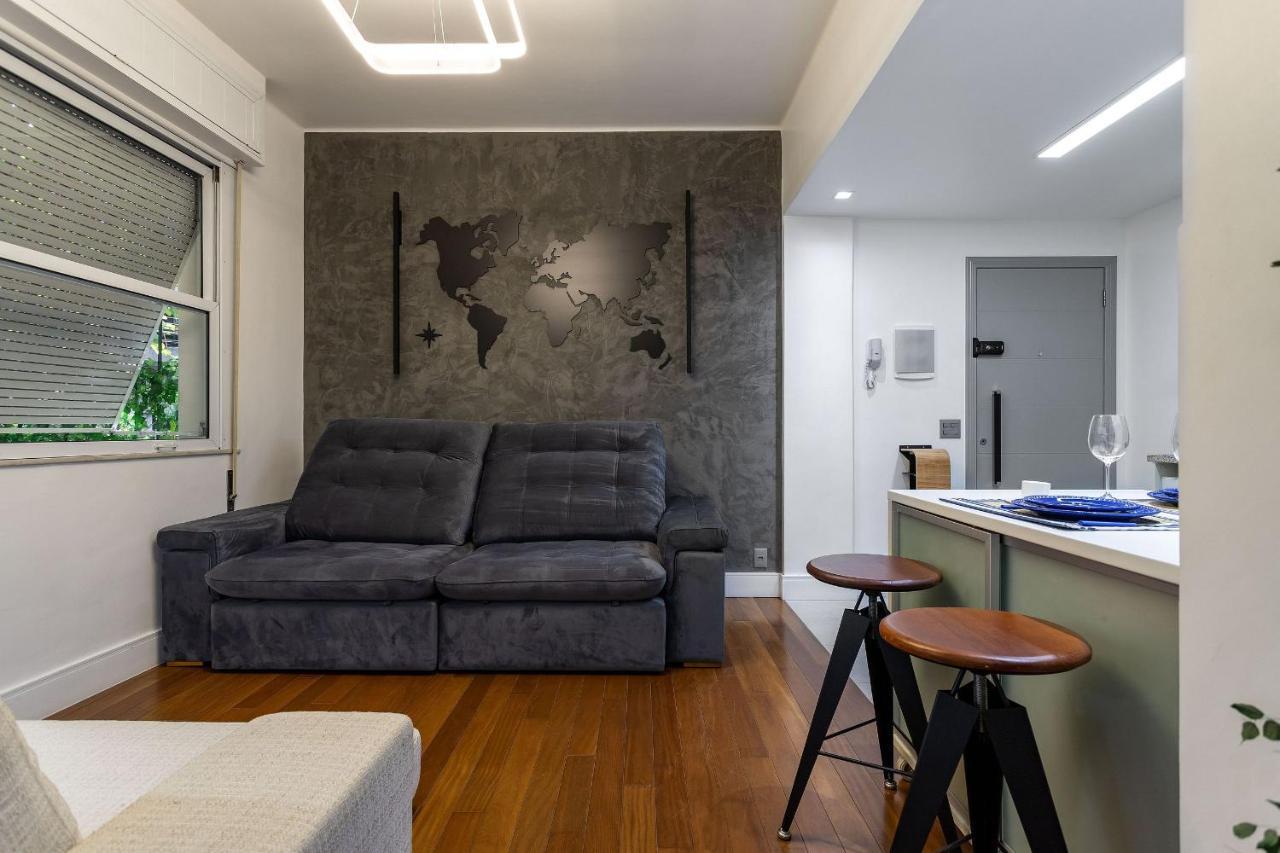 Charmoso Completo Com Ar Condicionado No Leblon Apartment *