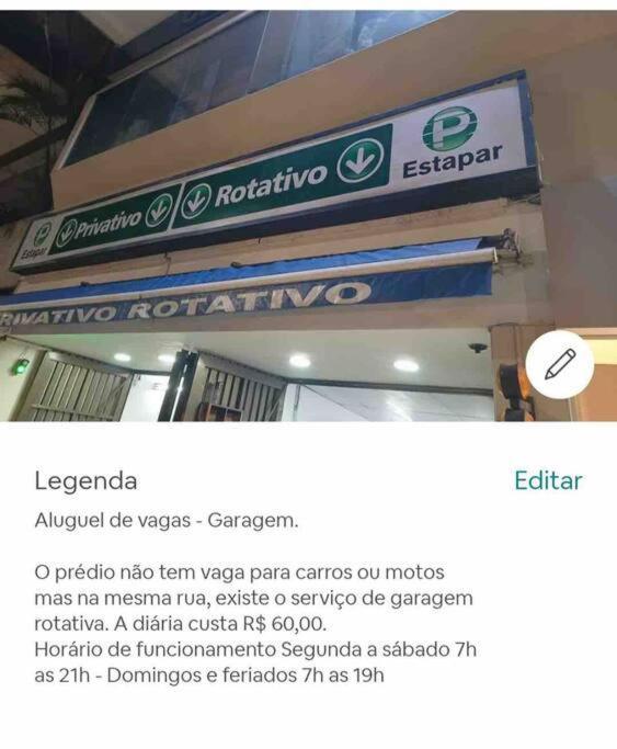 Apartamento Lindo Apto Beira-mar Em Frente A De Ipanema Rio de Janeiro
