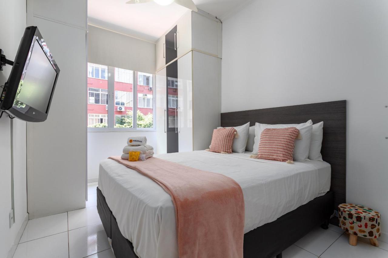 Apartamento Charme Em Copa - Quartos Confortaveis - Br401 Z4 *