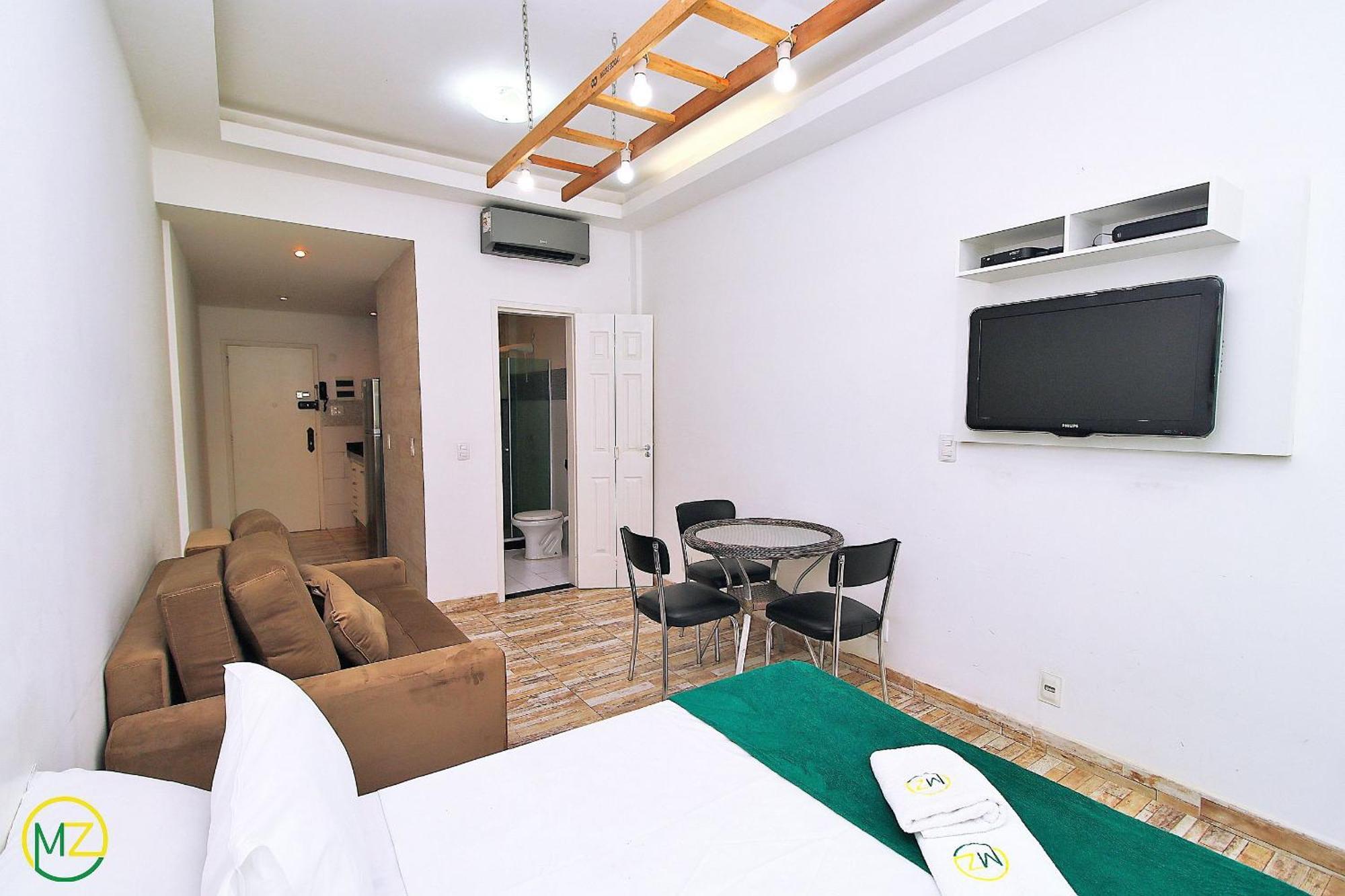 Apartment 4 Pessoas Com Vista Mar Em Copacabana Rio de Janeiro