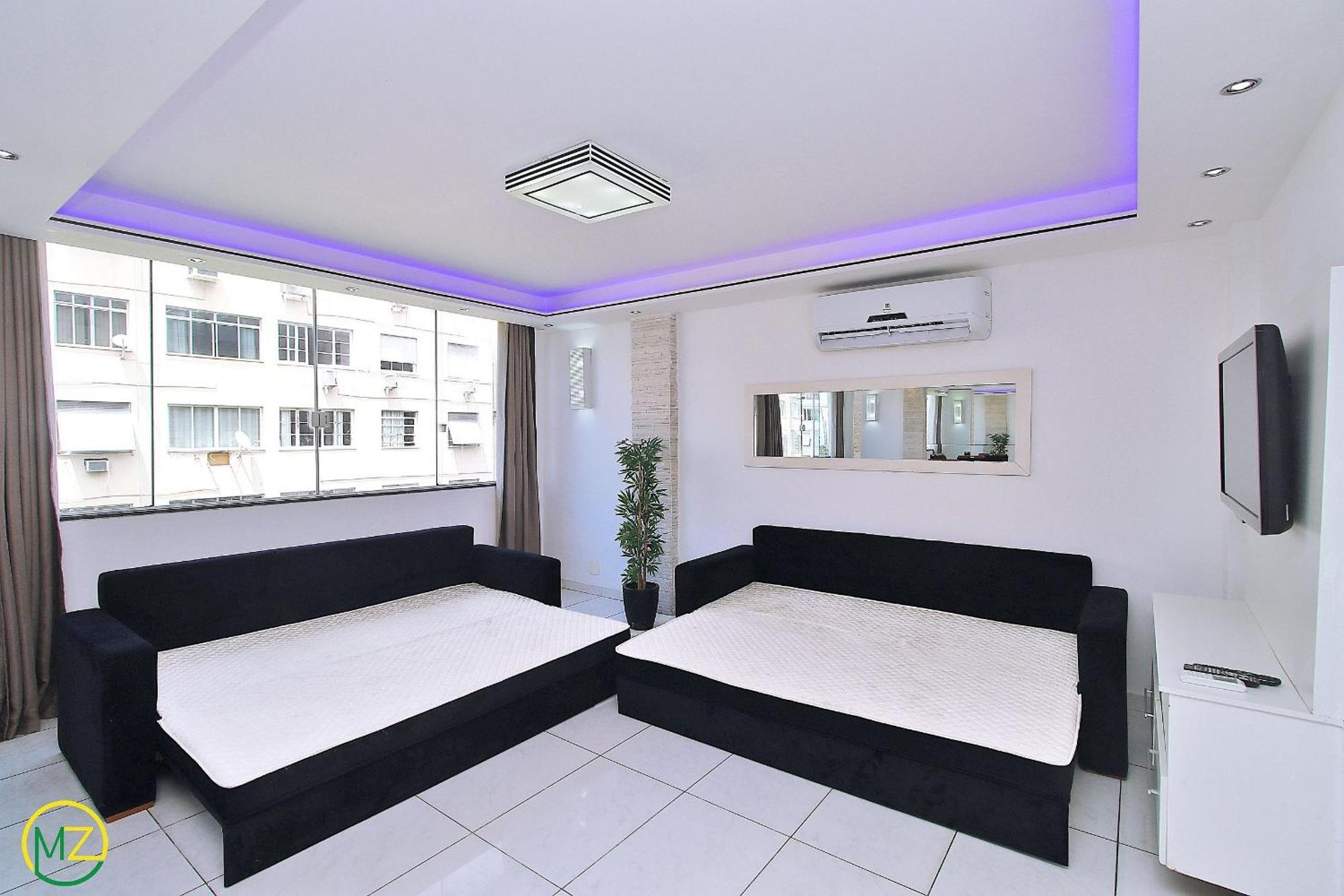 Apartment Moderno Apto 3 P/ 8 Pessoas Em Copacabana