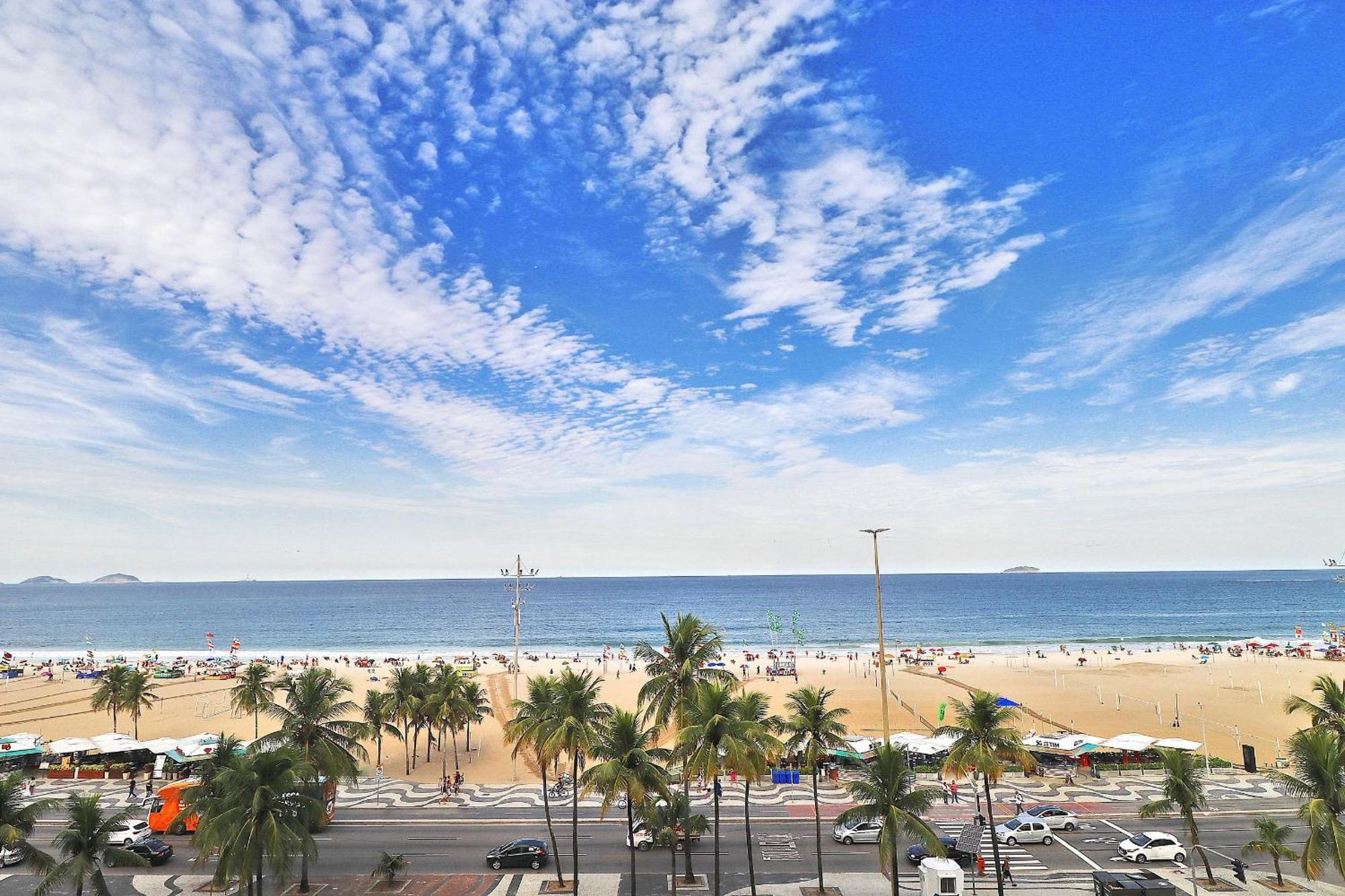 Apartamento Com Vista Espetacular P/ 9 Pessoas, Frente Mar, Proximo Ao Metro. Rio de Janeiro