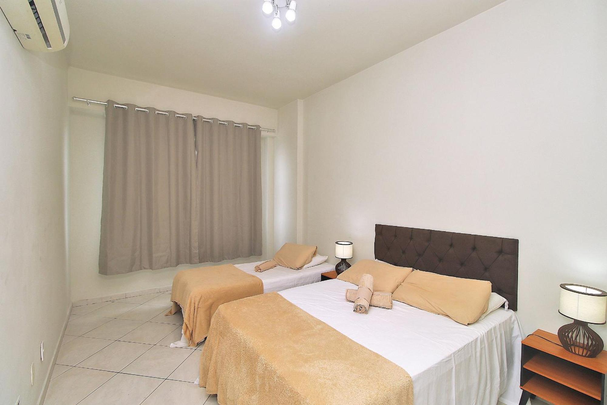 Apartamento Com Vista Espetacular P/ 9 Pessoas, Frente Mar, Proximo Ao Metro. Rio de Janeiro