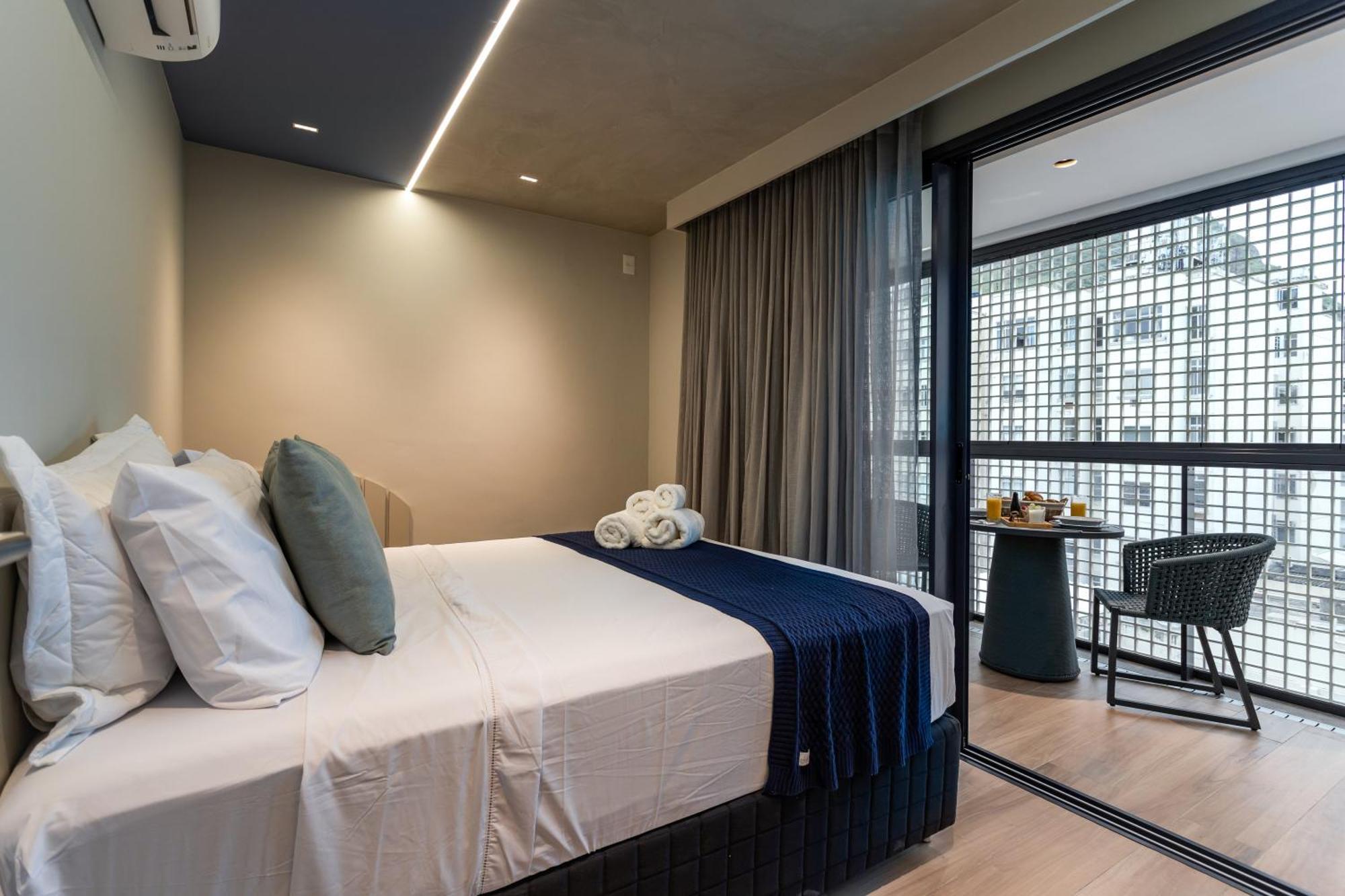 Unhotel - Luxuosos Na Atlantica A Beira-mar, Copacabana Apartamento Rio de Janeiro