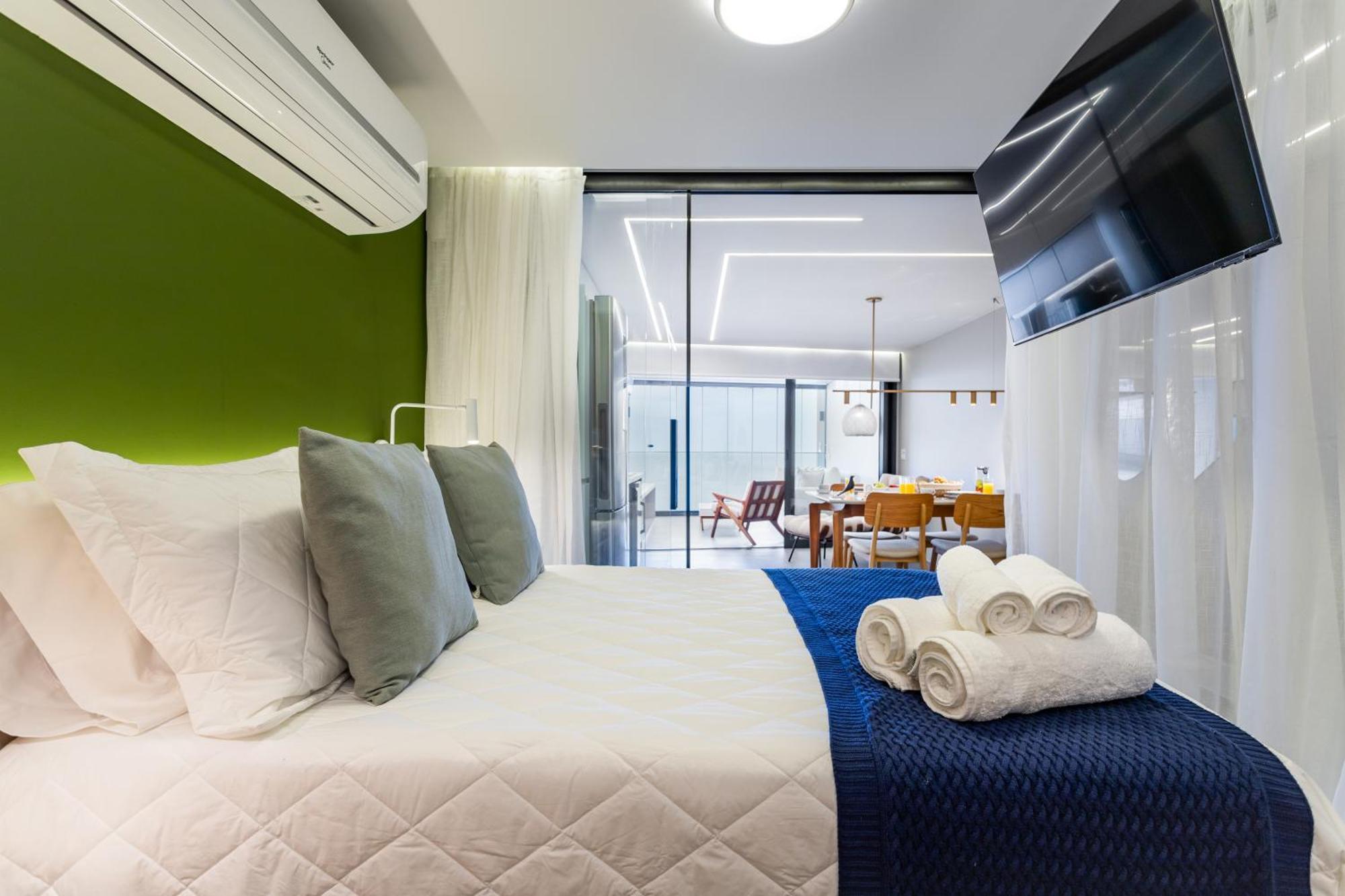Unhotel - Luxuosos Na Atlantica A Beira-mar, Copacabana Apartamento