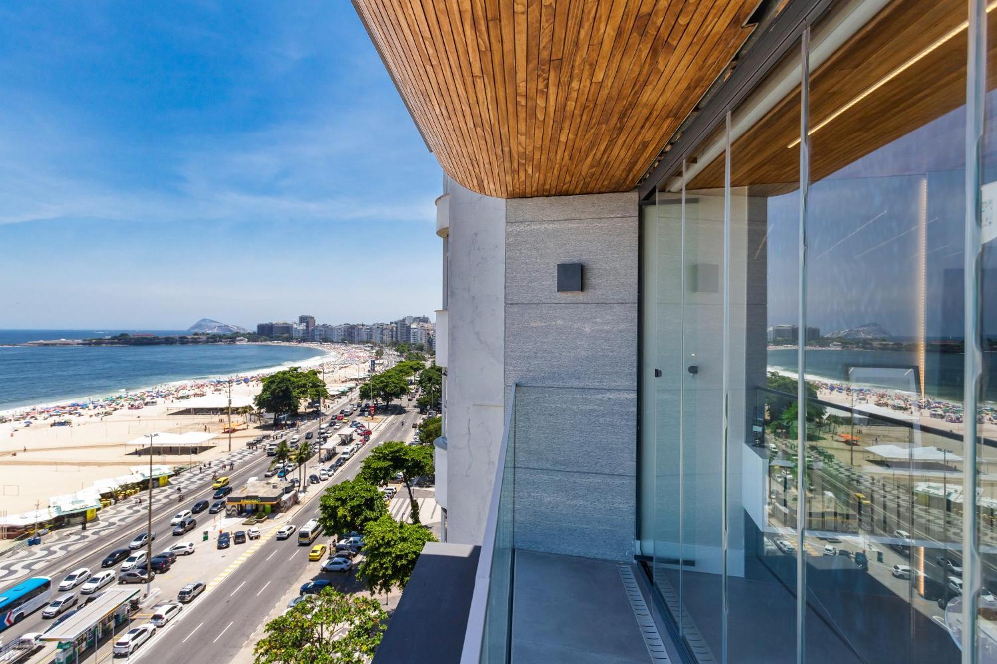 Apartamento Unhotel - Luxuosos Na Atlantica A Beira-mar, Copacabana *