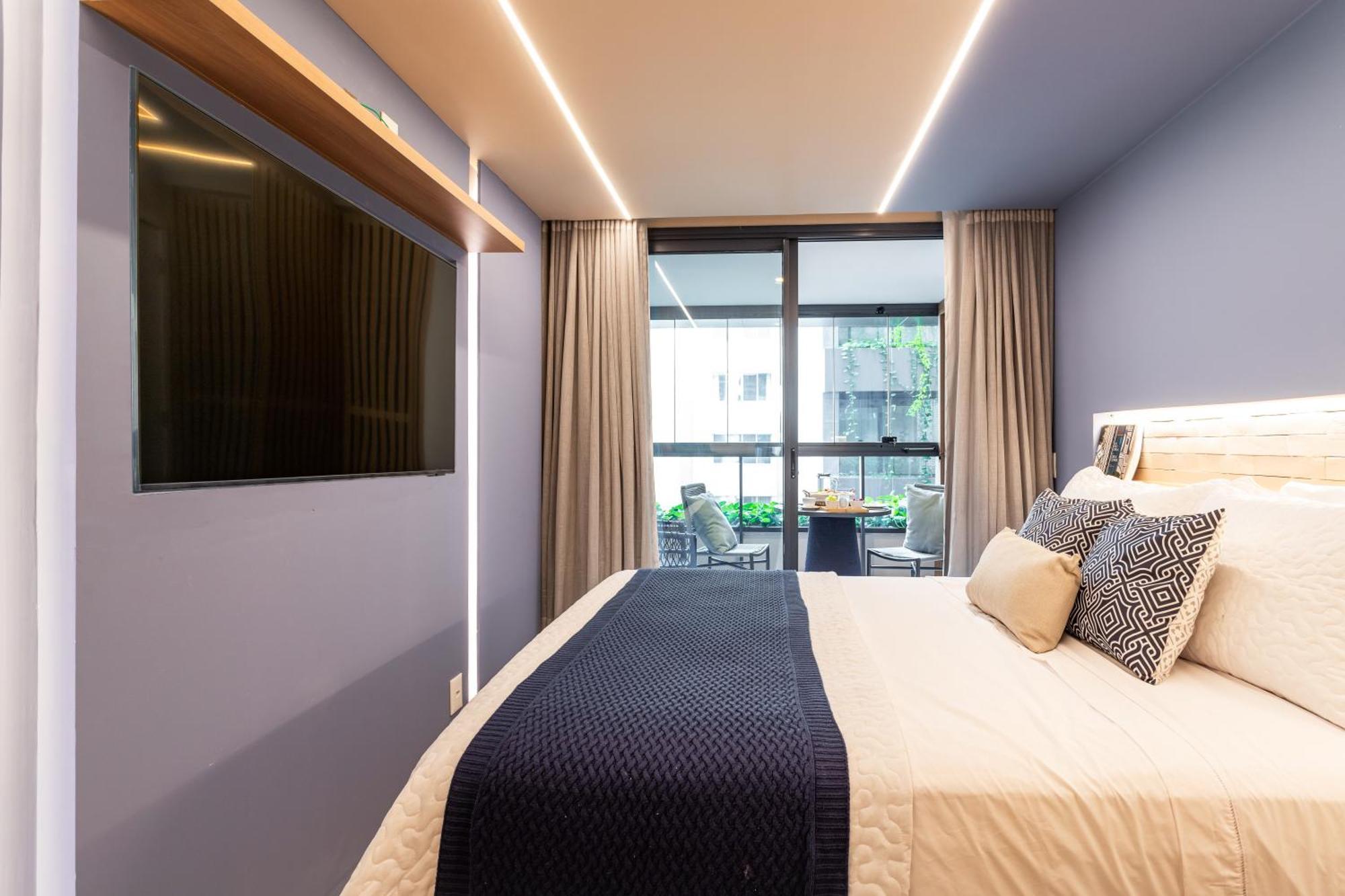 Unhotel - Luxuosos Na Atlantica A Beira-mar, Copacabana Apartamento *