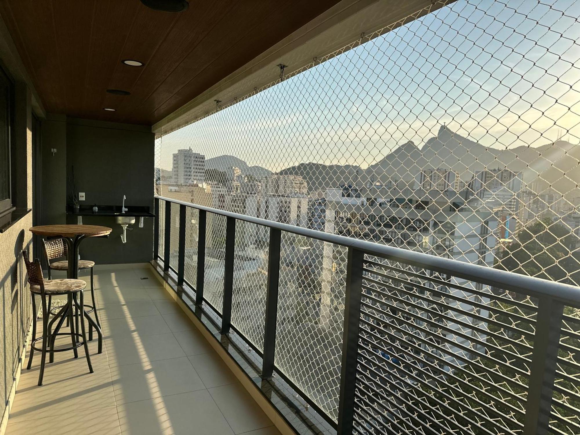 Apartment Apartamento No Flamengo, Andar Alto, Super Ventilado, Proximo A Com Varanda Espacosa E Incrivel Vista Do Cristo Redentor *