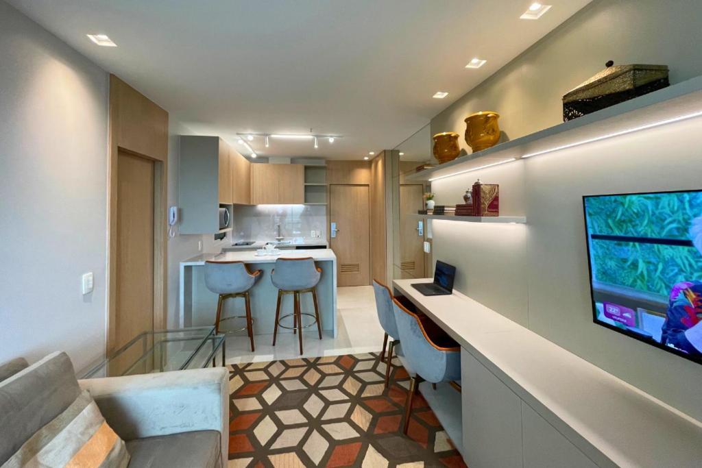 Apartamento Flat Ipanema Com Garagem *