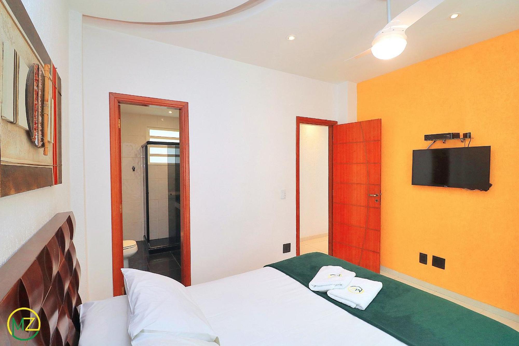 Moderno 3 Quartos Com Vista Mar No Posto 6 Apartamento *