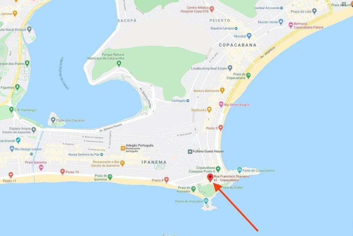 Flat De Copacabana Ipanema - Pe Na Areia Hotel Rio de Janeiro