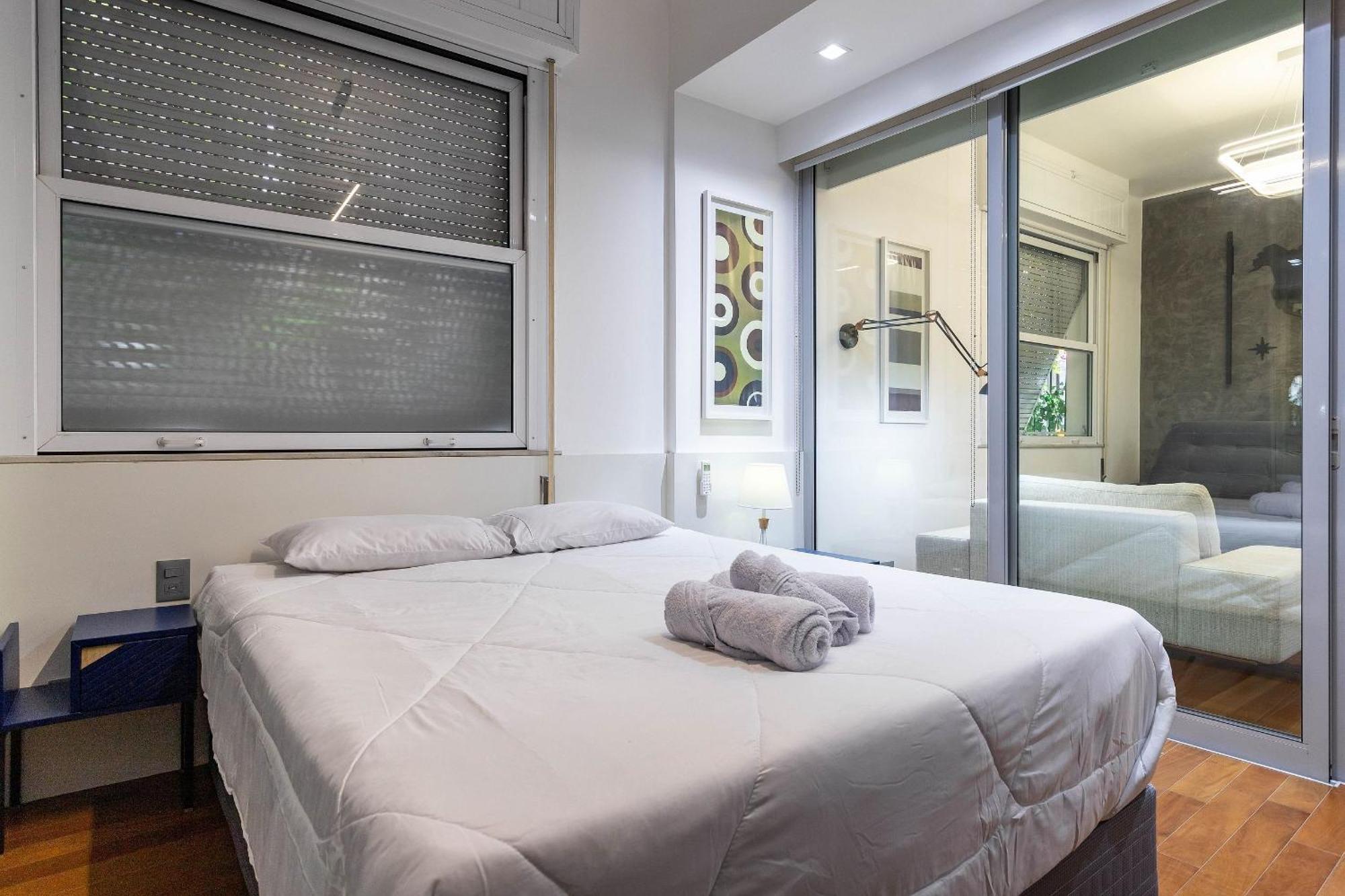 Charmoso Completo Com Ar Condicionado No Leblon Apartment