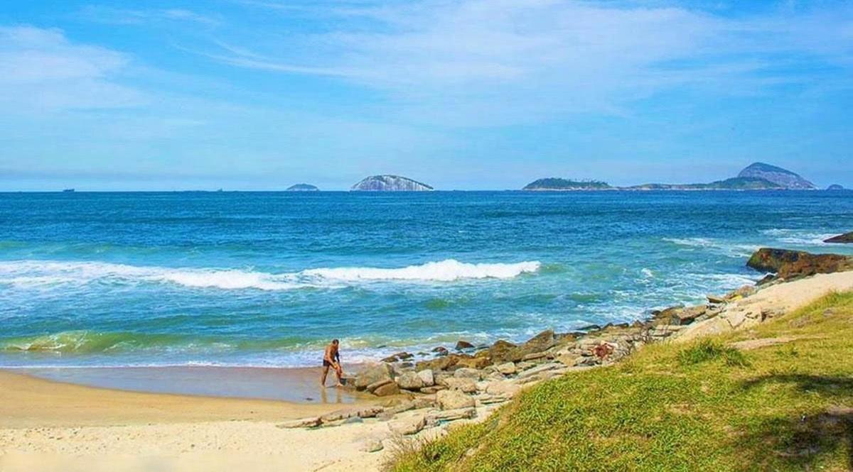 Leblon De 2 Quartos Com Vista Do Mar, Piscina, Sauna E Garagem